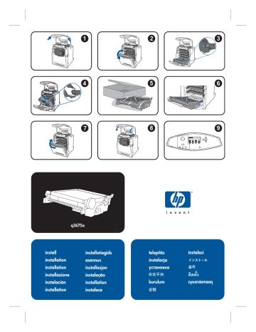 Hp Color Laserjet 4650 Printer Series Manual