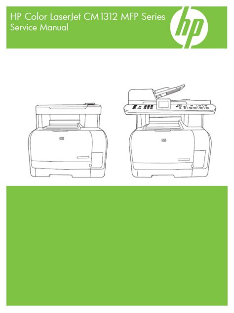 Hp Color Laserjet Cm1312nfi Mfp Instruction Manual