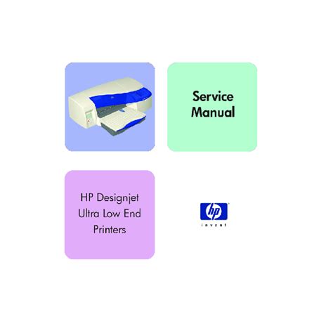 Hp Designjet 10 20 30 50 70 90 100 110 120 130 Service Manual