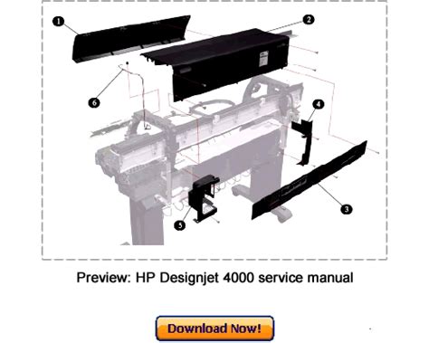 Hp Designjet 4000 Service Repair Manual