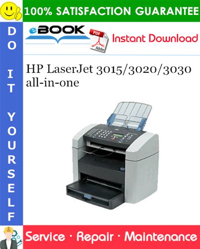 Hp Laserjet 3015 3020 3030 All In One Service Manual