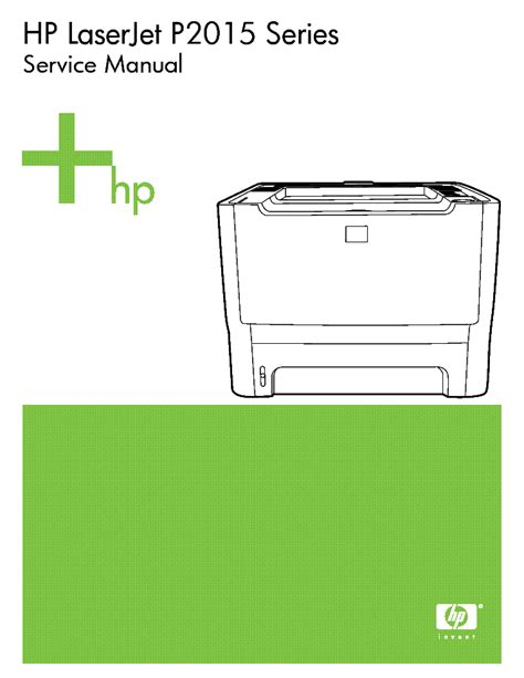 Hp Laserjet P2015 Printer Repair Manual