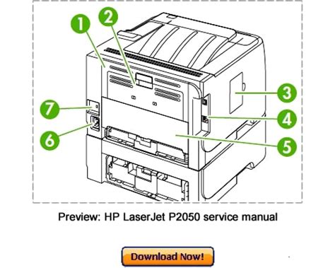 Hp Laserjet P2055 P2035 Service Repair Manual Download