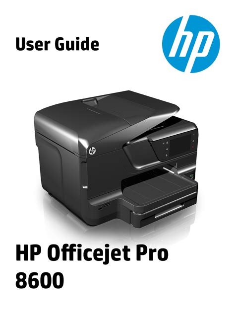 Hp Officejet Pro 8600 Plus Owners Manual