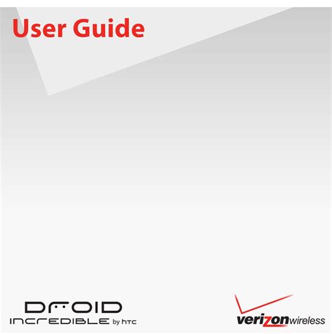 Htc Droid Incredible 234 Manual Update