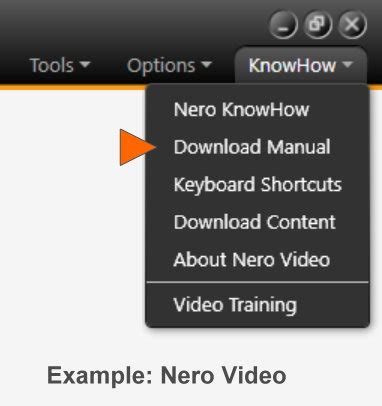 Http Www Nero Com Manuals And Help Files