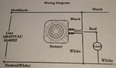 Hubbell Motion Sensor Wiring Diagram