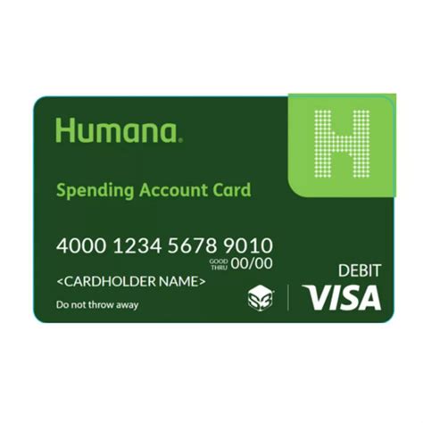 Humana Spending Account Card Catalog