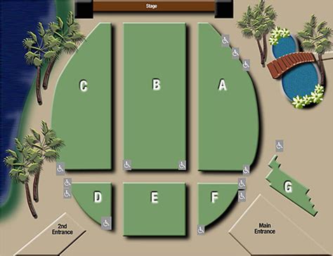 Humphreys Concerts Seating Chart