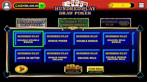 Hundred Play Draw Poker