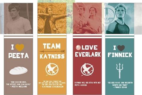 Hunger Games Printable Bookmarks
