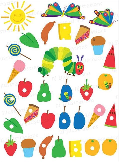 Hungry Caterpillar Food Printables