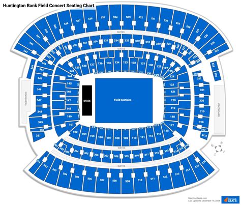 Huntington Bank Field Seating Chart Concert