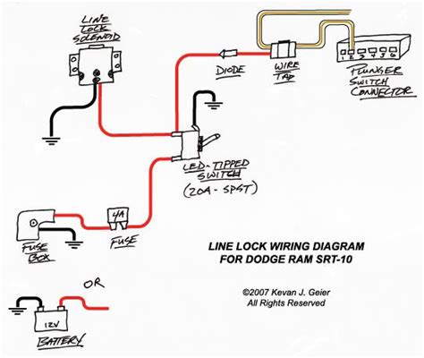 Hurst Line Lock Wiring Diagram