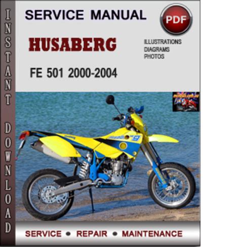 Husaberg Fe 501 2000 2004 Factory Service Repair Manual Pdf