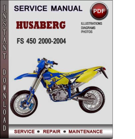 Husaberg Fe650e Fs650e 2004 2005 Repair Service Manual