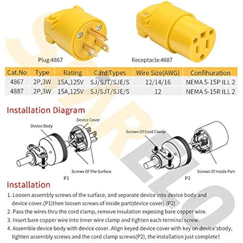 Husky Extension Cord Wiring Diagram