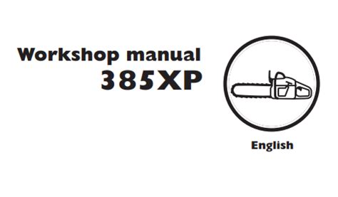 Husqvarna 385xp Service Repair Workshop Manual Best