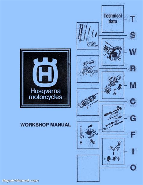 Husqvarna Motorcycle Wr 250 Full Service Repair Manual 2007