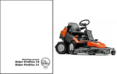 Husqvarna Rider Proflex 18 21 Ride On Mower Full Service Repair Manual