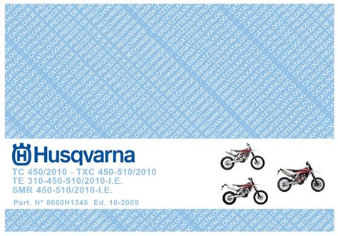 Husqvarna Tc450 Txc450 Txc510 Service Repair Pdf Manual 2010 2011