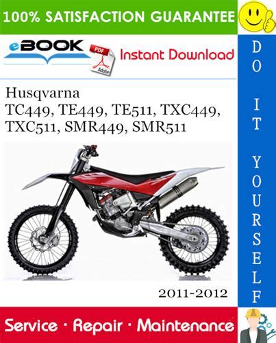 Husqvarna Te511 Txc511 Service Repair Pdf Manual 2011 2013