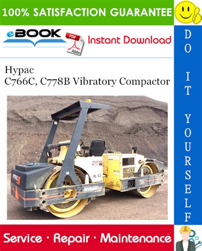 Hypac C766c C778b Vibratory Compactor Service Repair Manual Download