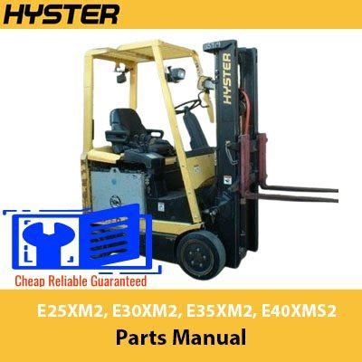 Hyster D114 E25xm2 E30xm2 E35xm2 E40xm2s Forklift Service Repair Factory Manual Instant Download