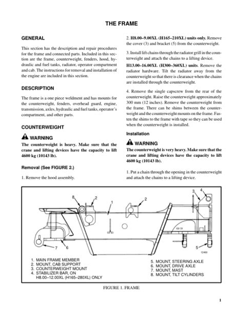 Hyster E007 H8 00xl H9 00xl H10 00xl H12 00xl Europe Forklift Service Repair Factory Manual Instant Download