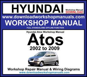 Hyundai Atoz Atos Manual Service Repair Maintenance Download