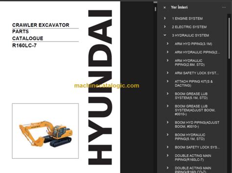 Hyundai Crawler Excavator R160lc 7 Service Repair Manual