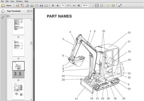 Hyundai Crawler Mini Excavator Robex 16 7 Operating Manual