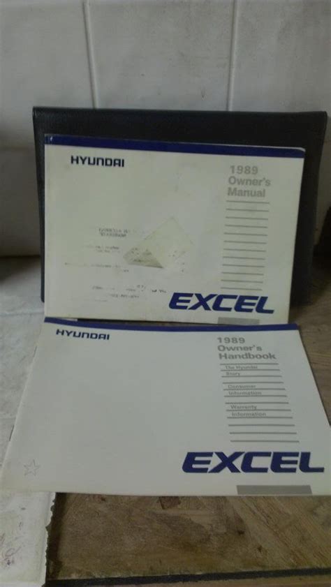 Hyundai Excel Service Repair Manual Download 1989 1994