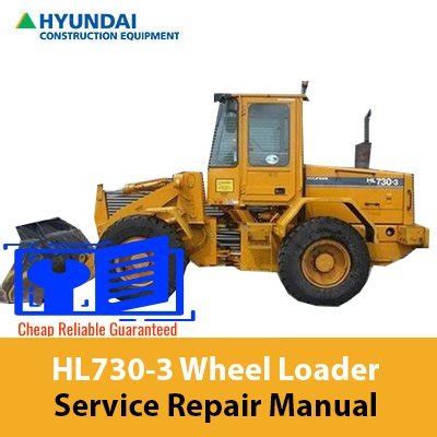 Hyundai Hl730 3 Wheel Loader Service Repair Manual