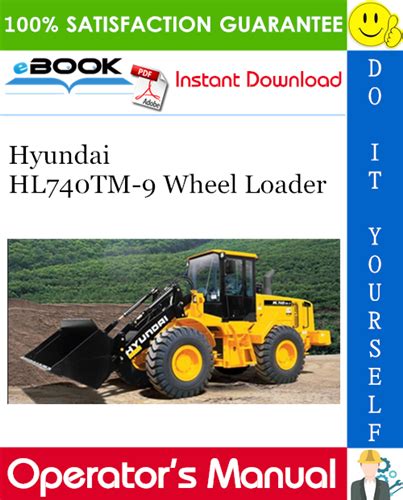 Hyundai Hl740tm 9 Wheel Loader Operating Manual