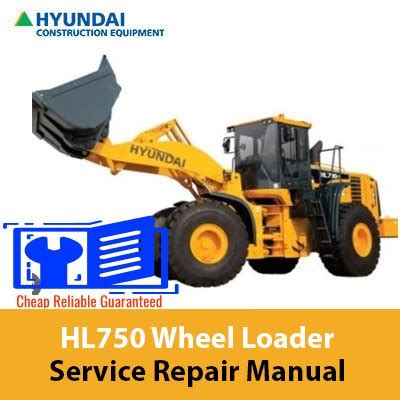 Hyundai Hl750 3 Wheel Loader Service Repair Workshop Manual Download