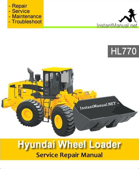 Hyundai Hl770 1001 1170 Wheel Loader Service Repair Manual Download