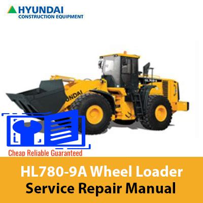 Hyundai Hl780 9 Wheel Loader Service Repair Manual Download