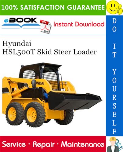 Hyundai Hsl500t Skid Steer Loader Workshop Repair Service Manual Best Download