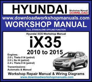 Hyundai Ix35 Workshop Manual Free