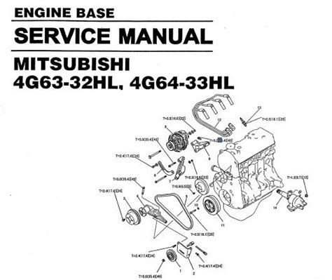 Hyundai Mitsubishi Engine 4g63 32hl 4g64 33h 4g63 4g64 Service Repair Workshop Manual Best Download