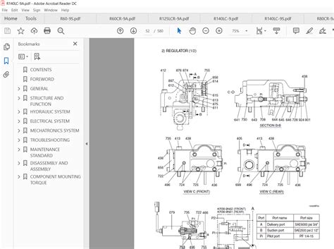 Hyundai R140lc 9a Crawler Excavator Service Repair Workshop Manual Download