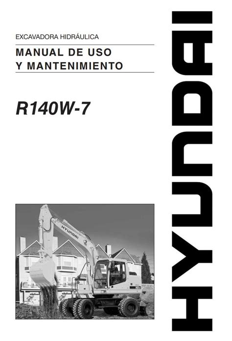 Hyundai R140w 7 Service And Operators Manuals