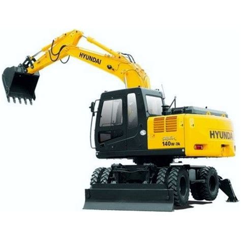 Hyundai R140w 7a Wheel Excavator Workshop Service Repair Manual Download