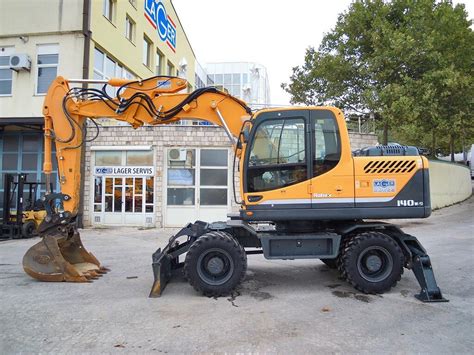 Hyundai R140w 9 Wheel Excavator Factory Service Repair Manual Instant Download