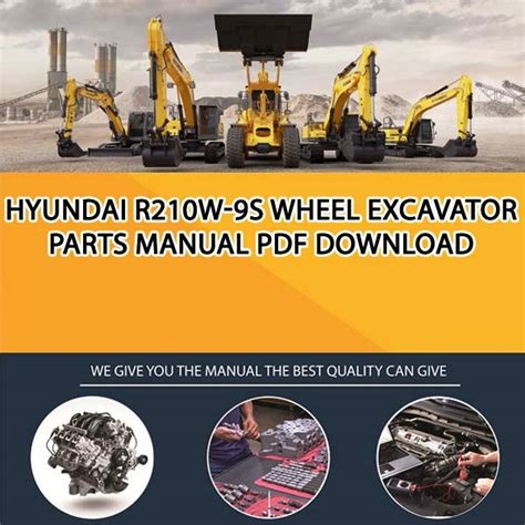 Hyundai R210w 9s Wheel Excavator Factory Service Repair Manual Instant Download