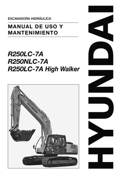 Hyundai R250lc 7a Crawler Excavator Service Manual Operating Manual Collection Of 2 Files