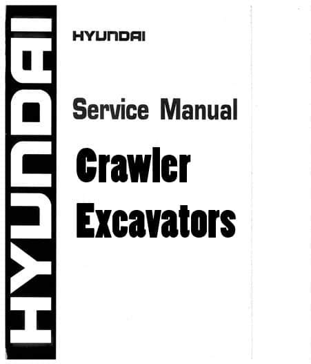 Hyundai R300lc 9a Crawler Excavator Factory Service Repair Manual Instant Download