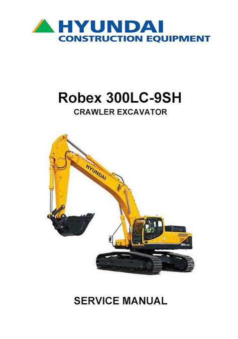 Hyundai R430lc 9sh Crawler Excavator Factory Service Repair Manual Instant Download