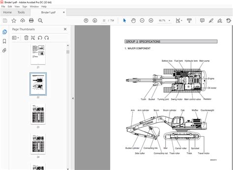 Hyundai R480lc 9 R520lc 9 Crawler Excavator Service Manual Operating Manual Collection Of 2 Files